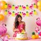 Felt Pineapple Flamingo Garland - 10 Feet, Pre-Strung | Flamingo Banner for Flamingo Party Decorations | Pineapple Decor for Luau Party Decorations | Pineapple Garland, Flamingo Decorations